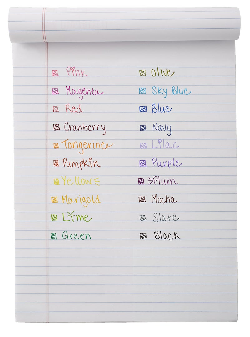 Paper Mate Flair Felt Tip Pen, Medium Point, Blue, 1 Count - Image 3